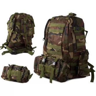 Plecak Lynx camouflage, kamuflaż wojskowy - 48,5 l, kamuflaż pustynny