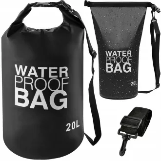 Wodoodporny suchy worek 20 L, szary