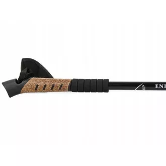 Kijki trekkingowe Nordic Walking z korkową rączką, 135 cm, 2 szt., czerwone