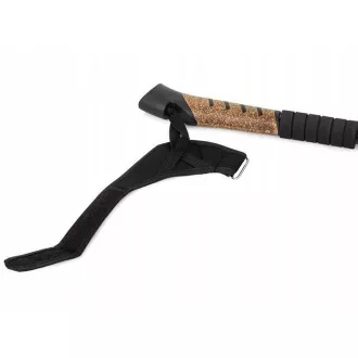 Kijki trekkingowe Nordic Walking z korkową rączką, 135 cm, 2 szt., czerwone