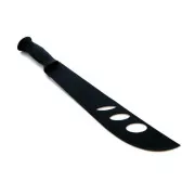 Maczeta ze stali nierdzewnej, 44 cm, czarna