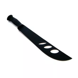 Maczeta ze stali nierdzewnej, 44 cm, czarna