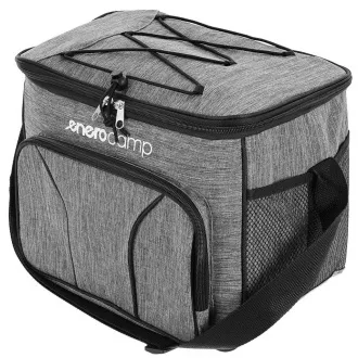 Torba termiczna ENERO CAMP 29x28x22 cm, 18 l, szara