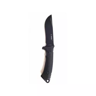 Nóż turystyczny Kandar, czarny, 29 cm