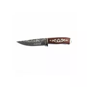 Nóż turystyczny Kandar zdobiony DELUXE, 21 cm