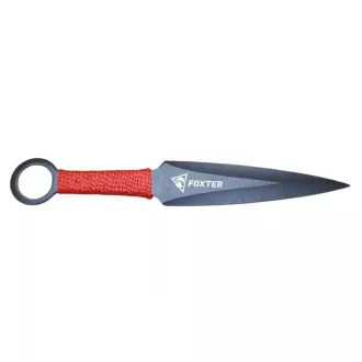 FOXTER Zestaw noży do rzucania z plecioną rękojeścią, 17,5 cm 3 szt. FOXTER Zestaw noży do rzucania z plecioną rękojeścią, 17,5 cm 3 szt.