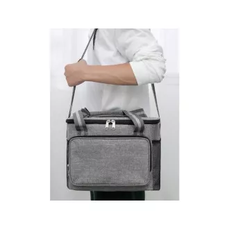 Torba termiczna 31x19x23 cm, 15 l, szara