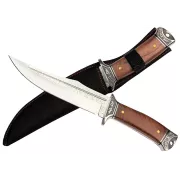 Zdobiony nóż turystyczny BSH, 31 cm