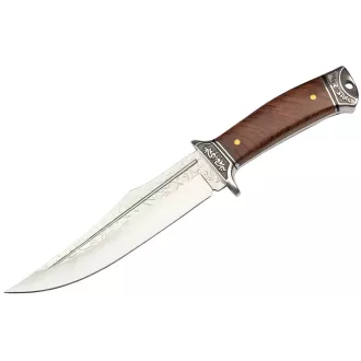 Zdobiony nóż turystyczny BSH, 31 cm