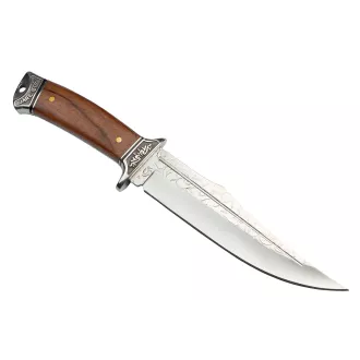 Zdobiony nóż turystyczny BSH, 31 cm