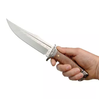 Zdobiony nóż turystyczny BSH, 31 cm