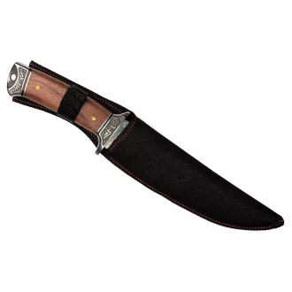Zdobiony nóż turystyczny BSH, 31 cm