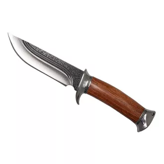 Zdobiony nóż myśliwski BSH, 26 cm