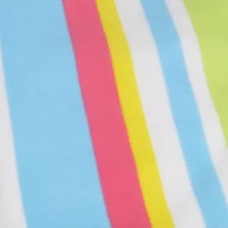 Koc piknikowy 200x200 cm z poszyciem ALU, paski - pastelowy