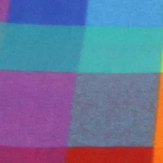 Koc piknikowy 200x180 cm z pokrowcem ALU, tęcza