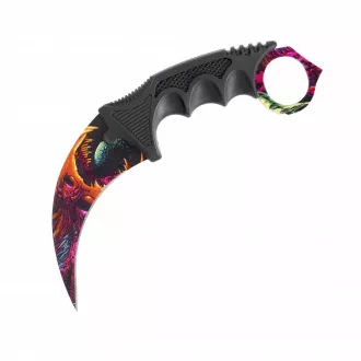 Nóż składany KARAMBIT CS:GO 19,5 cm, Wzór:Shark