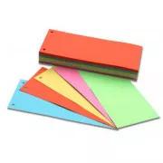 Separator 10,5x24cm Ekonomik mix 5 kolorów 100szt