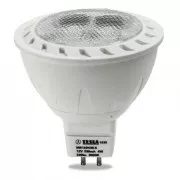 TESLA - LED MR160430-5, żarówka GU5,3 MR16, 4W, 12V, 320lm, 20 000h, 3000K ciepła biel, 38°