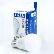 TESLA - LED BL270927-5D, żarówka BULB E27, 9W, 230V, 806lm, 30 000h, 2700K ciepła biel, 200°, st