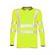 Koszulka z długim rękawem ARDON®SIGNAL żółta | H5926/M