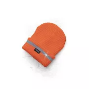 Zimowa dzianinowa czapka polarowa ARDON®SPARK z refleksem. pomarańczowy