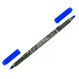 Marker Centropen duplex 3616 CD/DVD/BD niebieska końcówka cylindryczna 0,6 i 2,5 mm