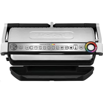 Grill kontaktowy Tefal Optigrill XL GC722D34, 2000 W, 9 programów, termostat, nieprzywierająca powierzchnia, pojemnik na sok Grill kontaktowy Tefal Optigrill XL GC722D34, 2000 W, 9 programów, termostat, nieprzywierająca powierzchnia, pojemnik na sok