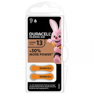 Duracell Jednorazowa bateria cynkowo-powietrzna ZA, opakowanie 6 szt. Duracell Jednorazowa bateria cynkowo-powietrzna ZA, opakowanie 6 szt.