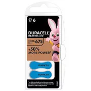 Duracell Jednorazowa bateria cynkowo-powietrzna ZA, opakowanie 6 szt.