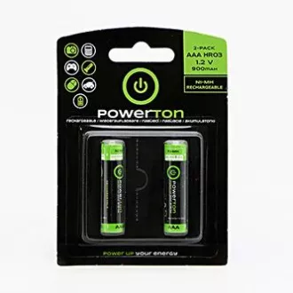 Powerton ENERGY RECHARGE Akumulatory Ni-MH AAA, opakowanie 2 szt.