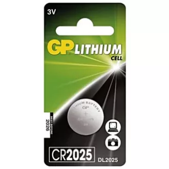 GP Jednorazowa bateria litowa CR2025, opakowanie 1 szt.