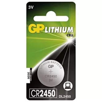 Jednorazowa bateria litowa GP CR2450, opakowanie 1 szt.