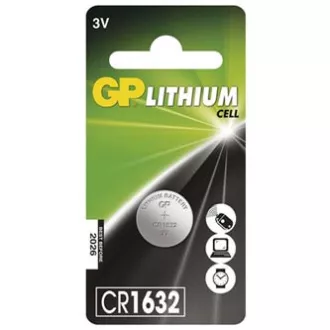 Jednorazowa bateria litowa GP CR1632, opakowanie 1 szt.