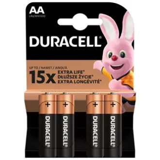 Duracell Jednorazowa bateria alkaliczna AA, opakowanie 4 szt.