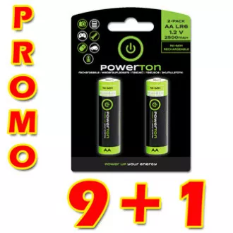 Powerton ENERGY RECHARGE Akumulatory Ni-MH AA, 10x2-pak