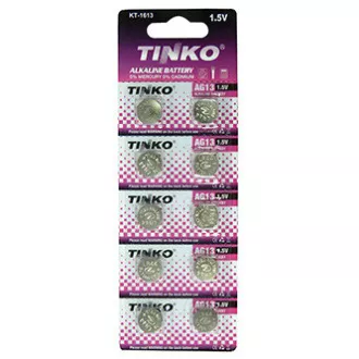 Bateria alkaliczna guzikowa, LR44, AG13, 1,5 V, blister, opakowanie 10 szt. Bateria alkaliczna guzikowa, LR44, AG13, 1,5 V, blister, opakowanie 10 szt.