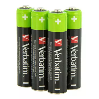 Akumulator, AAA (HR03), 1,2 V, 950 mAh, Verbatim, blister, opakowanie 4 szt. Akumulator, AAA (HR03), 1,2 V, 950 mAh, Verbatim, blister, opakowanie 4 szt.