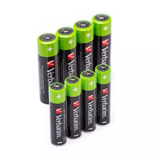 Akumulator, AAA (HR03), 1,2 V, 950 mAh, Verbatim, blister, opakowanie 4 szt. Akumulator, AAA (HR03), 1,2 V, 950 mAh, Verbatim, blister, opakowanie 4 szt.