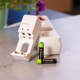Akumulator, AAA (HR03), 1,2 V, 950 mAh, Verbatim, blister, opakowanie 4 szt. Akumulator, AAA (HR03), 1,2 V, 950 mAh, Verbatim, blister, opakowanie 4 szt.
