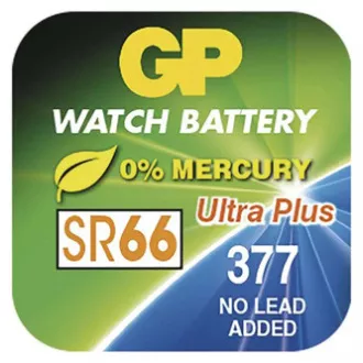 GP Jednorazowa bateria alkaliczna SR626SW, opakowanie 10 szt.