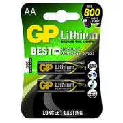 GP Jednorazowa bateria litowa AA, opakowanie 2 szt.