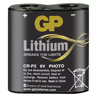GP Jednorazowa bateria litowa CR-P2, opakowanie 1 szt.