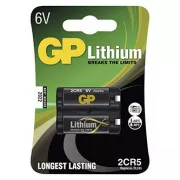 Jednorazowa bateria litowa GP 2CR5, opakowanie 1 szt.