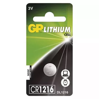 Jednorazowa bateria litowa GP CR1216, opakowanie 1 szt.
