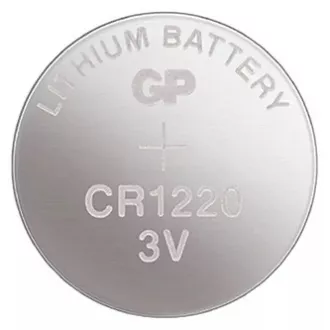 GP Jednorazowa bateria litowa CR1220, opakowanie 1 szt. GP Jednorazowa bateria litowa CR1220, opakowanie 1 szt.