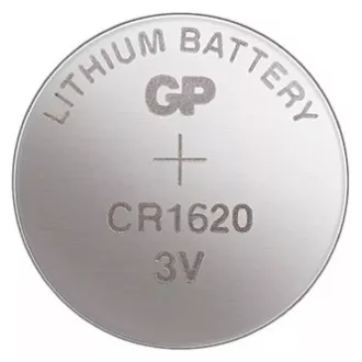 Jednorazowa bateria litowa GP CR1620, opakowanie 1 szt. Jednorazowa bateria litowa GP CR1620, opakowanie 1 szt.