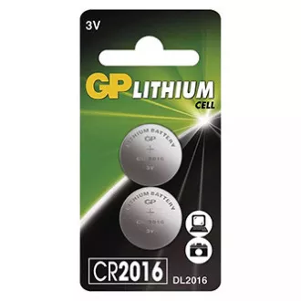 Jednorazowa bateria litowa GP CR2016, opakowanie 2 szt.