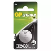 Jednorazowa bateria litowa GP CR2430, opakowanie 1 szt.