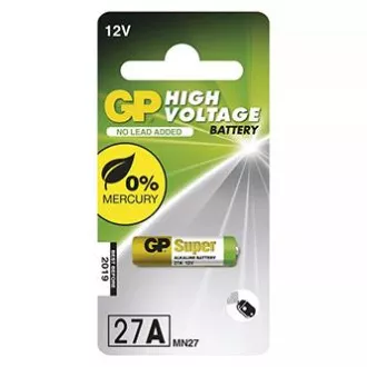GP Jednorazowa bateria alkaliczna A27, opakowanie 1 szt.