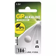GP Jednorazowa bateria alkaliczna LR43, opakowanie 1 szt.